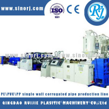 PVC Double wall corrugated pipe extrusion machine